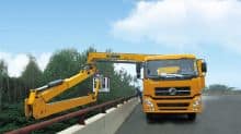 XCMG official manufacturer 20m bridge inspection truck XZJ5330JQJD5 folding boom vehicle for sale